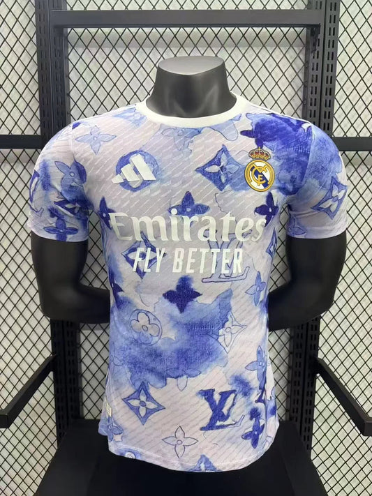 2025/2026 Player Version Real Madrid Lv Joint Edition Football Jersey 1:1