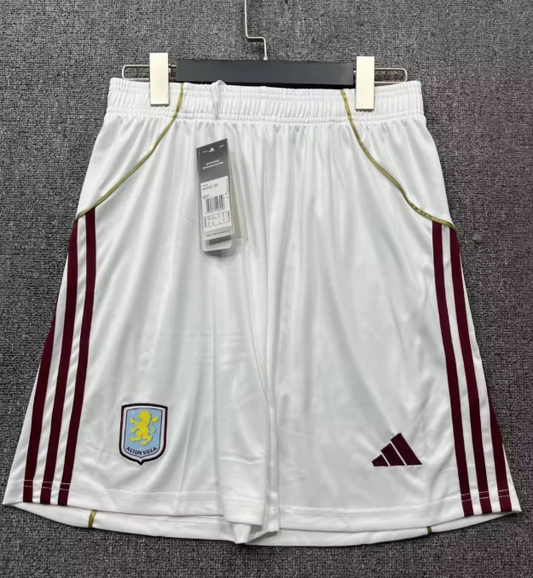 2025/2026 Aston Villa Home Shorts 1:1