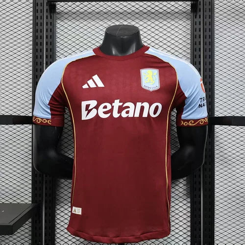 2025/2026 Player Version Aston Villa Home Football Shirt 1:1