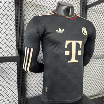 2025/2026 Long Sleeves Player Version Bayern Munich Third Away Football Shirt 1:1