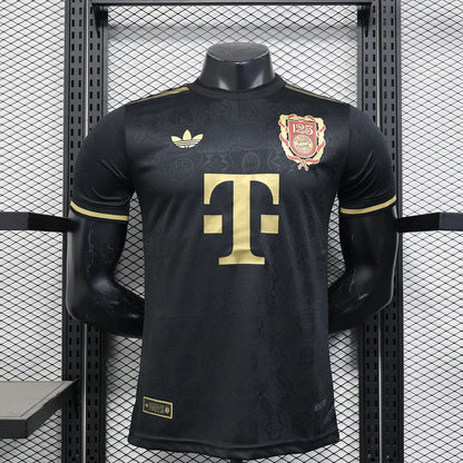 2025/2026 Player Version Bayern Munich 125th Anniversary Black Soccer Jersey 1:1