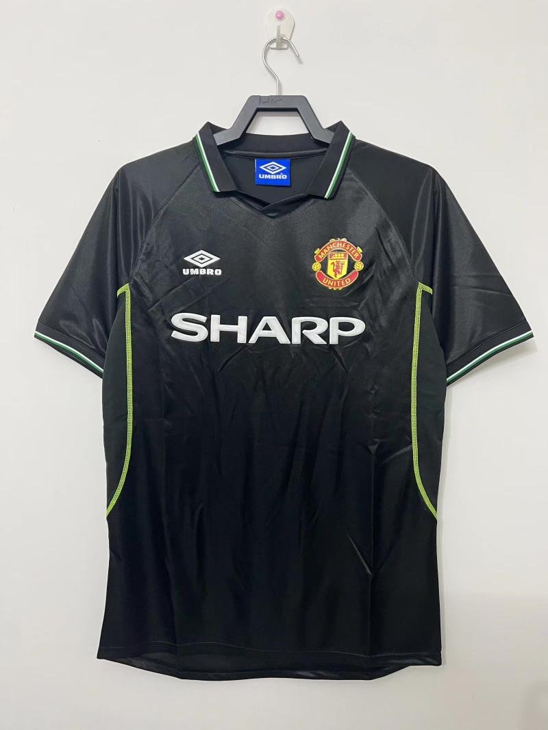 1998/1999 Retro Manchester United Third Away Football Shirt 1:1