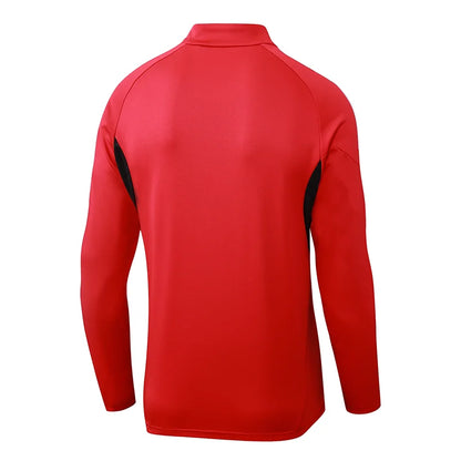 2025/2026 Arsenal Half-Pull Training Suit Red Football Shirt 1:1 Set