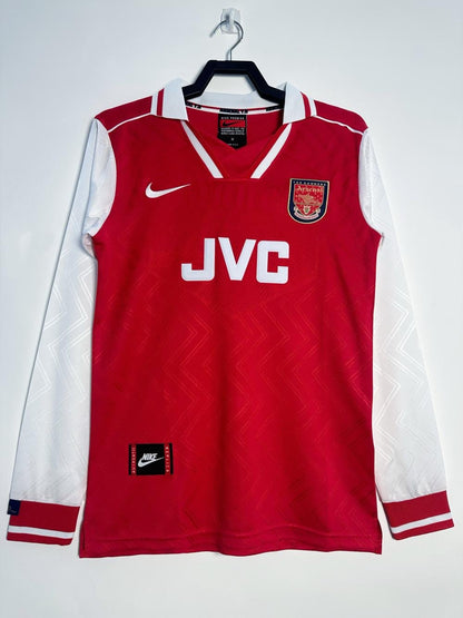 1996-1997 Retro Long Sleeve Arsenal Home Football Shirt 1:1