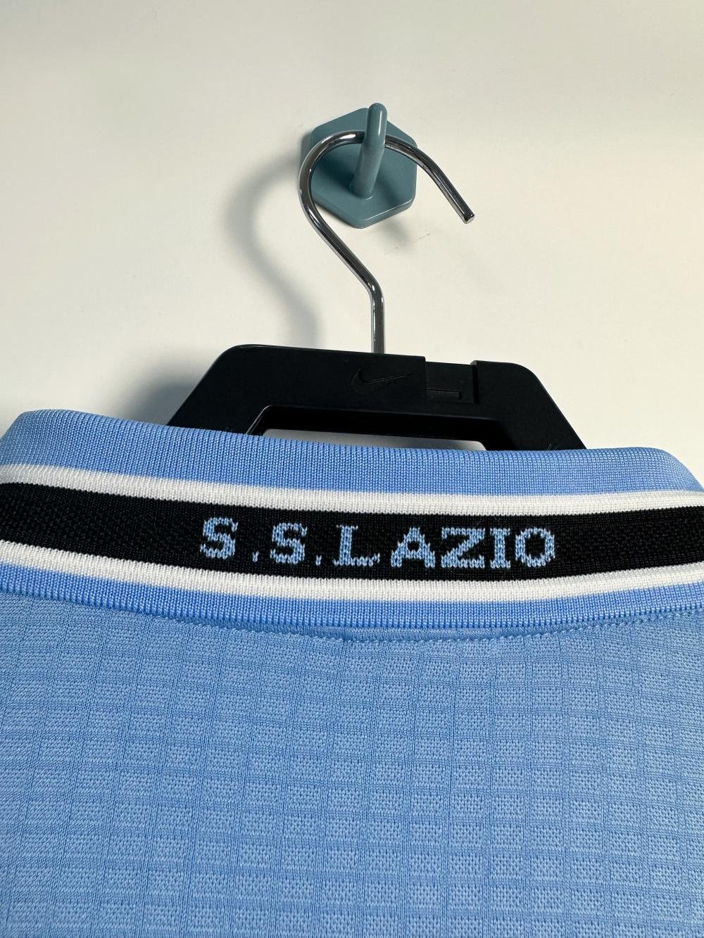 1998/1999 Retro Long Sleeve Lazio Home Soccer Jersey 1:1