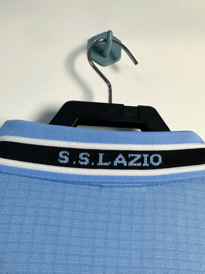 1998/1999 Retro Long Sleeve Lazio Home Soccer Jersey 1:1
